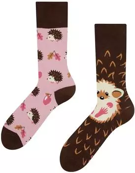 Dedoles Otter Mismatch Socken rosa/braun