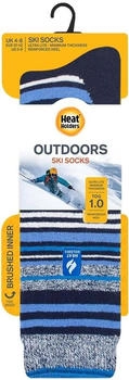 Heat Holders Hitzehalter Apres Ski Skikniesocken (5019041022815) blau/gelb
