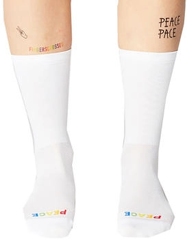 FINGERSCROSSED Rolling Harmony Socken (ROLLING-WHITE) weiss