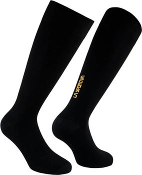 La Sportiva Silk Ultralight Socken schwarz/gelb