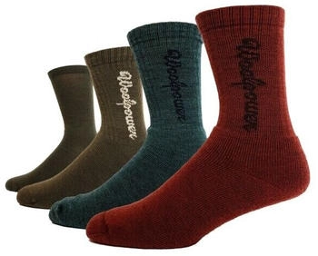 Woolpower Classic Logo 400 Socken forest green