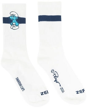 Bavarian Caps Muffi Socken weiss