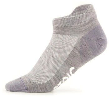 Stoic Wool Silk light Hiking No Show Merino Socken light grey melange