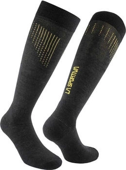 La Sportiva Wool Thermo Skisocken (ZZSS005K00Y00-L) schwarz/gelb