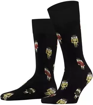 Burlington December Days Socken (24763) schwarz