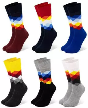 Occulto Sigi Socken 6er Pack bunt