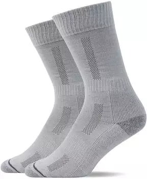 Snocks Wandersocken grau