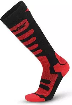 Lenz Think About Socken (126-35-38) schwarz/dunkelrot