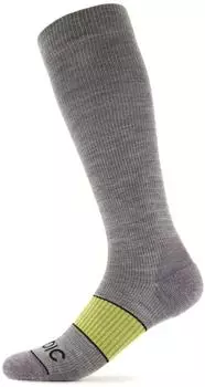 Stoic Merino Light Compression Socks grau/lime