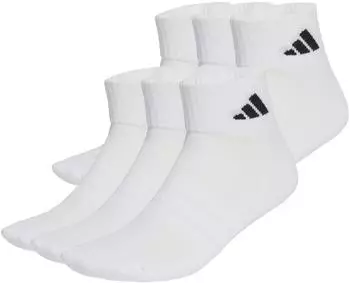 Adidas Cushioned Essentials Ankle Socken 6er-Pack White / White / Black (KE5495)