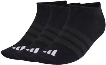 Adidas THIN&LIGHT SPORTSWEAR NO-SHOW SOCKEN 3ER-PACK Black / Black / White (KD6719)