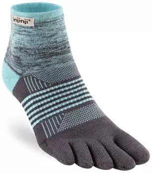 Injinji SPECTRUM TRAIL MIDWEIGHT MINI CREW seascape