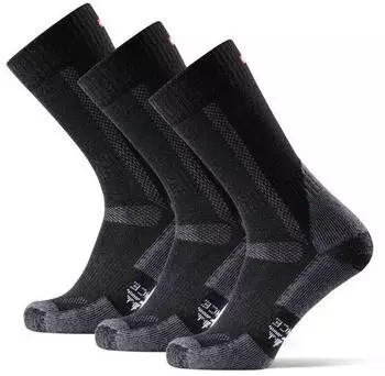Danish Endurance Outdoor Walking Thermal Socks (DE-MWS-3P-S-BG) schwarz