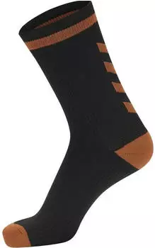Hummel Elite Compression Sock (204043) schwarz/orange tiger