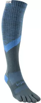 Injinji Trail Midweight Over the Calf (213190-STO) blau/storm