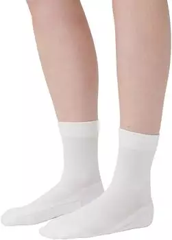 Item m6 Compression Socks Invisible Breathable Non-slip Piqué (FE3PW01) weiss