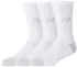New Balance 3er-Pack Baumwoll-Polstersocken Crew (LAS35203) weiß