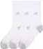 New Balance 3er-Pack Baumwoll-Polstersocken Crew (LAS35203) weiß