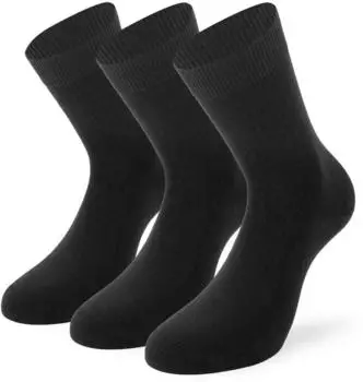 Lenz Basic Socken 3er-Pack (301-17) schwarz