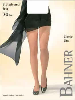 Bahner Support Stützhose 70 taupe