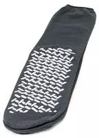 Medi-Inn+ Anti-Rutsch-Socken grau &ndash; Gr&ouml;&szlig;e XXL &ndash; 1 Paar &ndash; zweiseitig...