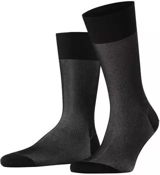 Falke Freizeitsocken Fine Shadow 13141 black mix