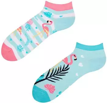 Dedoles Love Flamingo Sneaker Socken mehrfarbig/blau