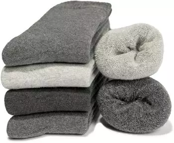 Occulto Bille Warme Wintersocken 6er Pack (OC,S,HE,Bille,GreyMix) grau/hellgrau/dunkelgrau