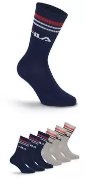 Fila Lifestyle Plain Socken mit Logo-Schriftzug (50359804) navy
