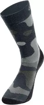 Odlo Adventurer Merino Warm Skisocken shadow - urban chic
