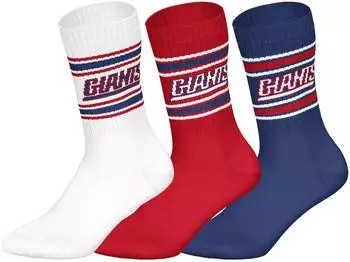 NFL 3Pack Crew Socks (NFL-Socks-22200004-3590) dunkelblau/rot/weiß