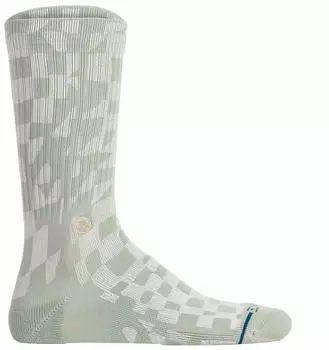 Stance Wave Check Crew Socks (757726) hellblau