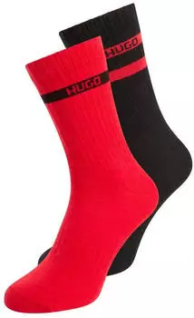 HUGO QS Gift Tape Socken 2er-Pack (50546649) rot