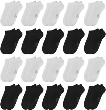 OCERA Kinder Sneaker Socken schwarz