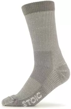 Stoic Merino Wool Cushion Light Socks (16757) light grey
