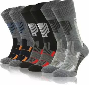 Sesto Senso Woll-Wandersocken mit Silber TW 4-6 42-44