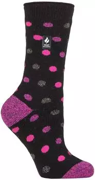 Heat Holders Lite Thermal Socks 1.6 TOG schwarz/beere (malaga)