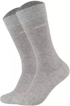 Joop! Essential Organic Cotton Socken 6er Pack (J61001-9300-35/38) light grey melange