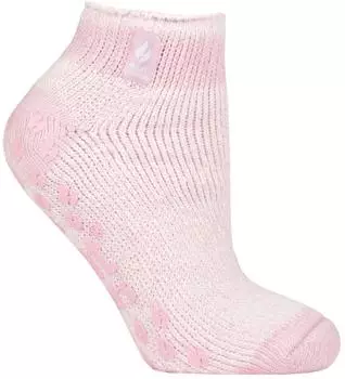 Heat Holders Thermal Socken Anti-Rutsch ABS Gripper Socken rose