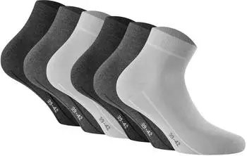 Rohner Socken 6er Pack grau