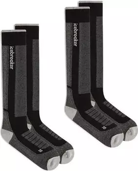 Icebreaker Ski+ Medium OTC Socken (0A57EB09Y) schwarz/ether/graphit