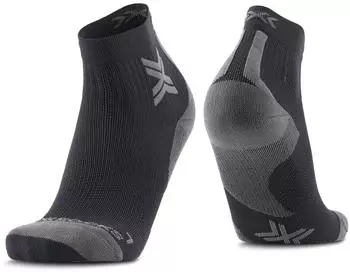 X-Socks Run Discover Ankle Laufsocke (XS-R7DIS24M) schwarz