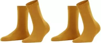 Falke Cosy Wool Damen-Socken (47050) gelb/amber