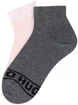 HUGO SH LOGO CC W Freizeitsocken 2P light/pastel pink