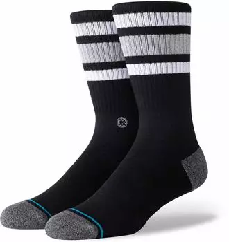 Stance Icon Crew Socken schwarz/weiß