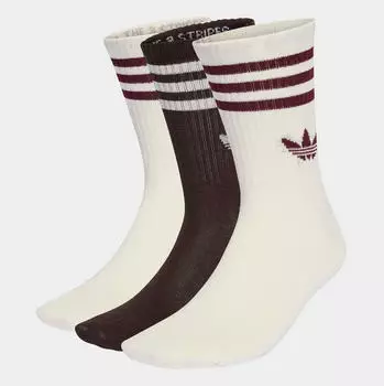 Adidas Originals Mid Cut Crew Socks 3 Pairs