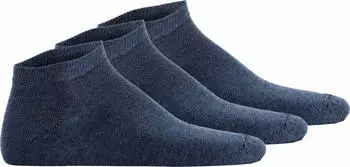 Hudson Simply³ Sneakersocken 6er-Pack schwarz/blau
