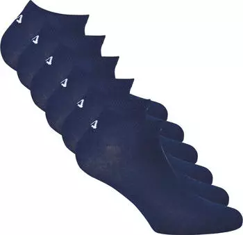 Fila Invisible Sneaker Socken 6er Pack schwarz/blau