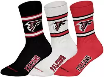 NFL 3er-Pack Crew Socken (22520001) schwarz/weiß/rot