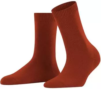 Falke Cosy Wool Socken mit Wolle-Kaschmir-Mischung (47050) terra/red clay